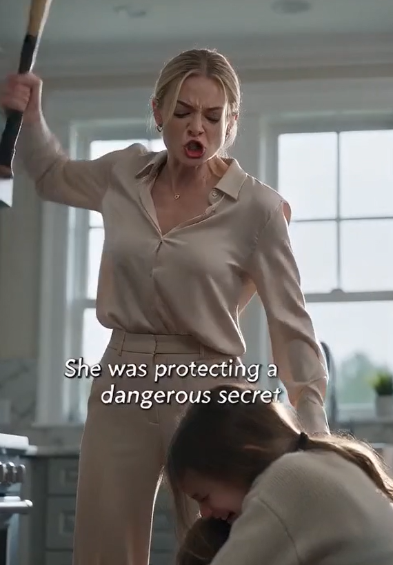 "His Fiancée Attacked the Maid in His Mansion — Then the Crying Little Girl Looked at Him and Whispered, “Daddy…”"