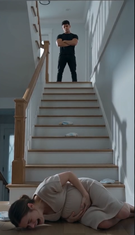 HE KICKED HIS PREGNANT SISTER-IN-LAW DOWN THE STAIRS—THEN THE PHONE ON THE FLOOR EXPOSED A SECRET THAT DESTROYED THE ENTIRE FAMILY