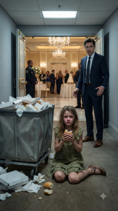 He Found His Starving Daughter Behind the Gala—Then She Pointed at the Family’s Most Honored Guest