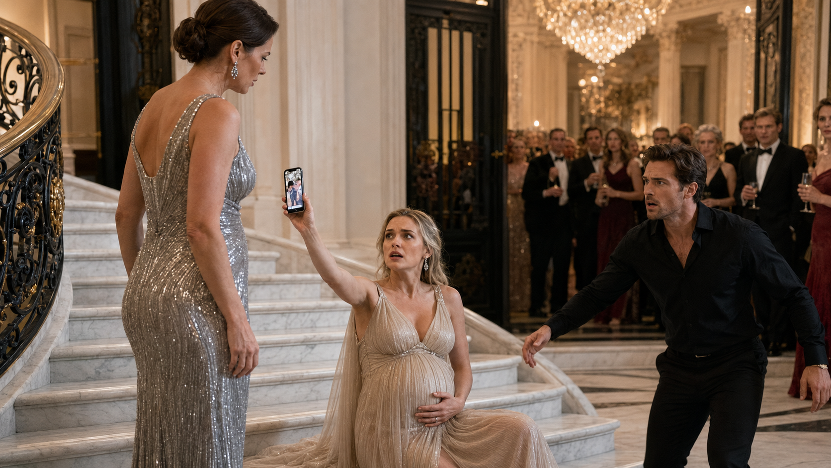 At the Family Gala, My Sister-in-Law Tried to Erase My Unborn Baby—Then Her Secret Daughter Exposed Everything
