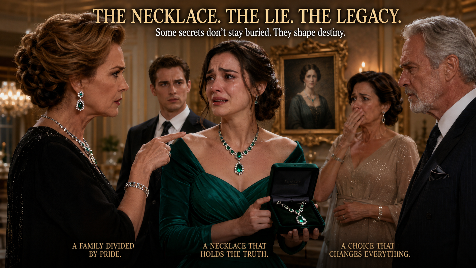 My Son’s Fiancée Wore My Mother’s Emerald Necklace—But the Jewelry Box Hid a 30-Year Family Lie