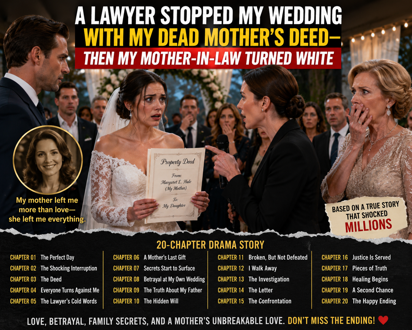A Lawyer Stopped My Wedding With My Dead Mother’s Deed—Then My Mother-in-Law Turned White