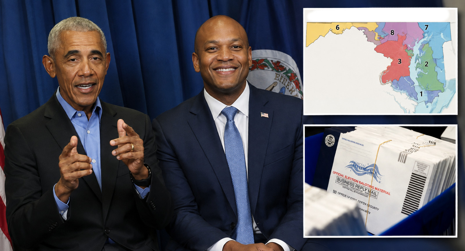 Judge Blocks Dems Redistricting Referendum Barred From MD Ballots