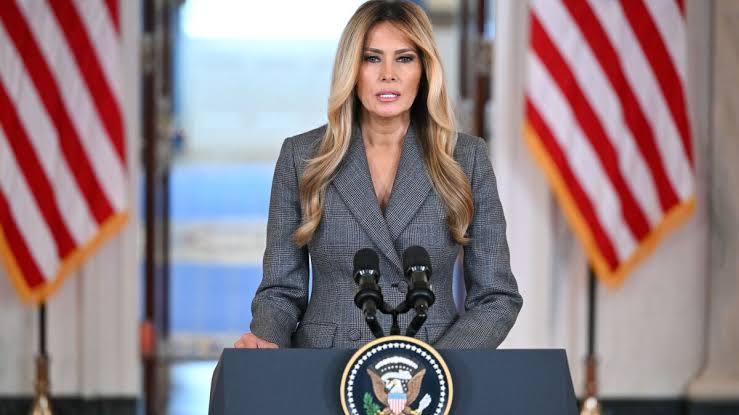 Melania Trump Delights White House Crowd With Major Announcement