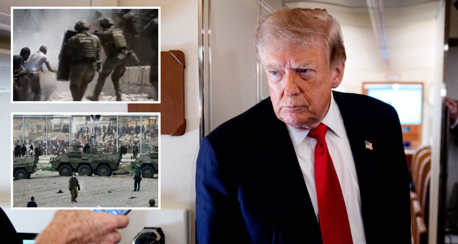 Trump Responds After Thousands Storm Spain’s Ceuta Enclave