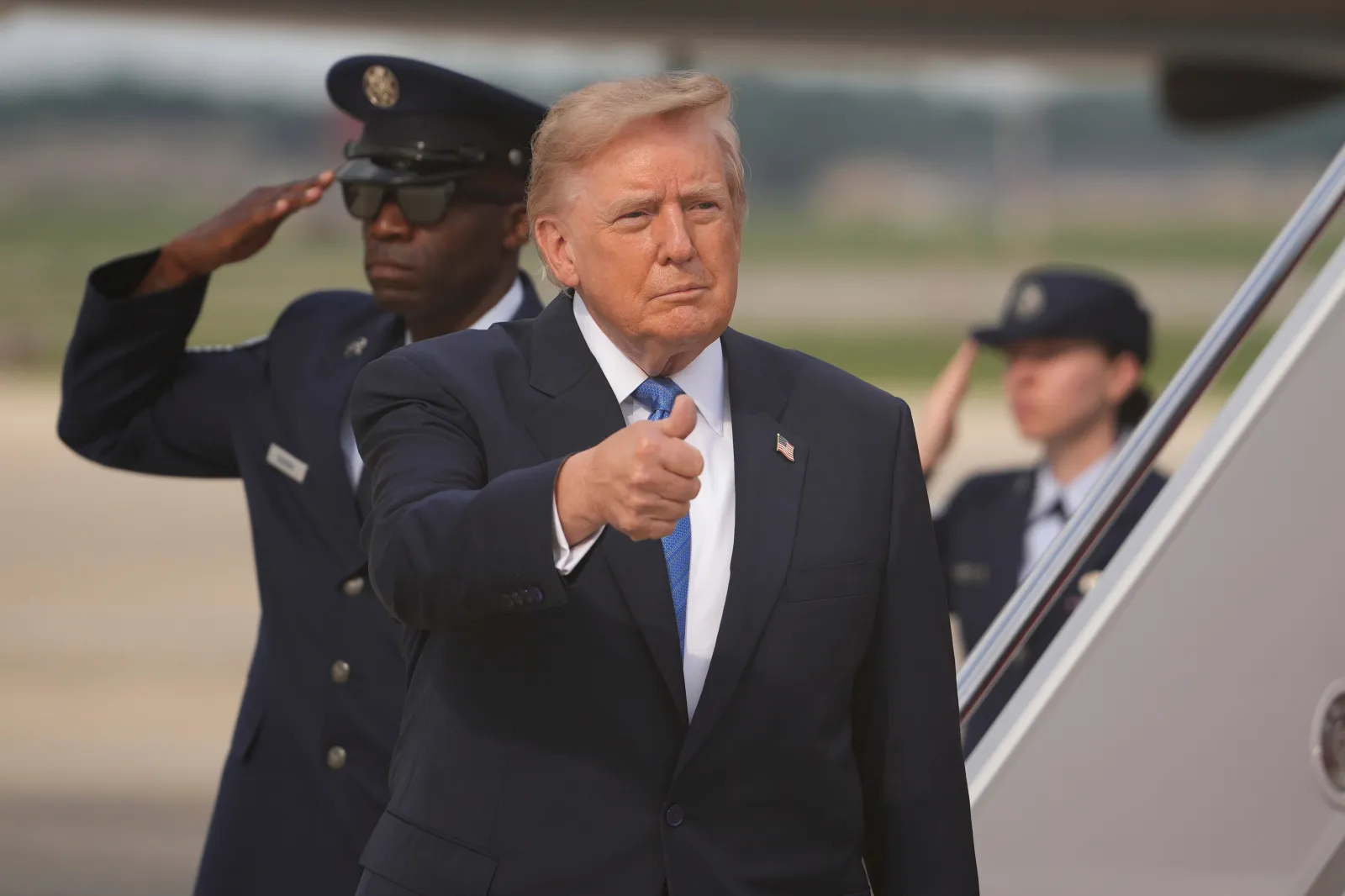 President Donald Trump asserted that his political endorsement is the strongest in the history of politics