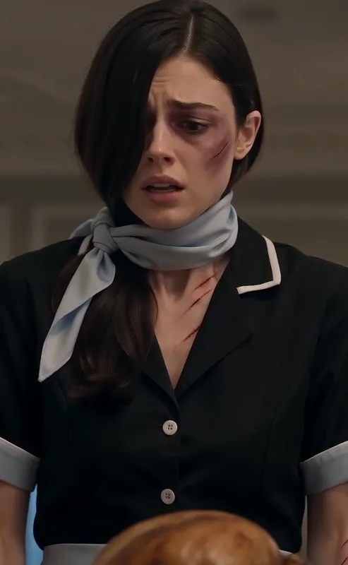 THE MAFIA BOSS SAW A CHEAP BLACK PREPAID PHONE FALL FROM HANNAH’S APRON AND CAMILLE’S FACE CHANGED INSTANTLY
