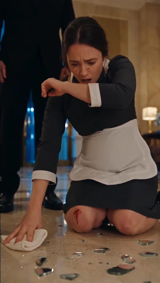 THE MAFIA BOSS QUESTIONED THE HOTEL DIRECTOR AFTER RECOGNIZING HIS INJURED WIFE, BUT SHE CLUTCHED HIS SLEEVE AND BEGGED HIM TO STOP.
