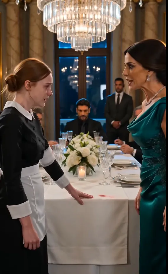 THE MAFIA BOSS WATCHED HIS MAID FLINCH WHEN VANESSA GRABBED HER WRIST, BUT ONE UNANSWERED QUESTION ABOUT THE KITCHEN SILENCED THE ROOM.