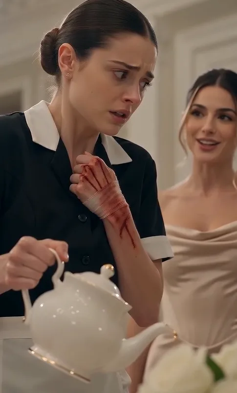 THE MAFIA BOSS KEPT ONE ARM AROUND HANNAH’S WAIST WHILE HIS EYES STAYED FIXED ON VANESSA