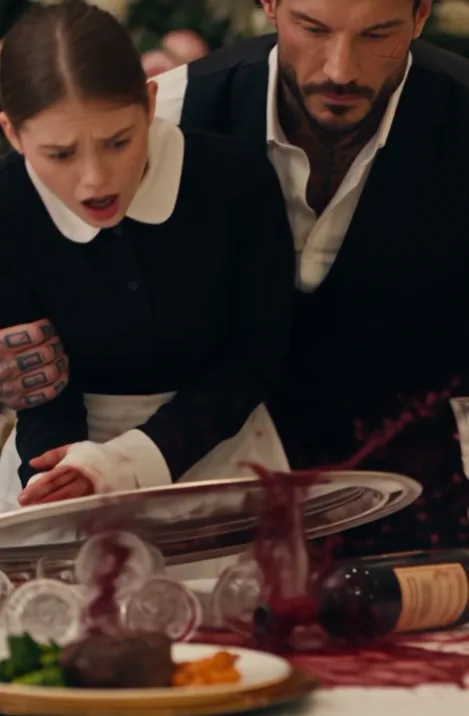 THE MAFIA BOSS FOUND A FOLDED CONTRACT BENEATH THE FALLEN SERVING TRAY AND VANESSA’S FACE CHANGED
