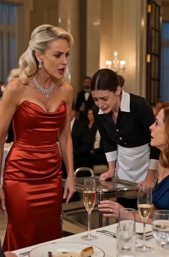 THE MAFIA BOSS'S FIANCÉE THREATENED TO FIRE A MAID WHO DEFENDED HIS BEST FRIEND'S WIFE—BUT WHEN ALLISON WHISPERED, "ADRIAN HAS BEEN HAVING AN AFFAIR WITH VANESSA," ALL 30 WEALTHY GUESTS FROZE.