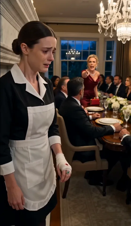 THE MAFIA BOSS'S FIANCÉE THOUGHT NOBODY WOULD NOTICE HER FAKE DIAMOND RING—BUT WHEN HIS INJURED MAID RECOGNIZED THE 925 HALLMARK, HER SECRET MARRIAGE BEGAN TO UNRAVEL.