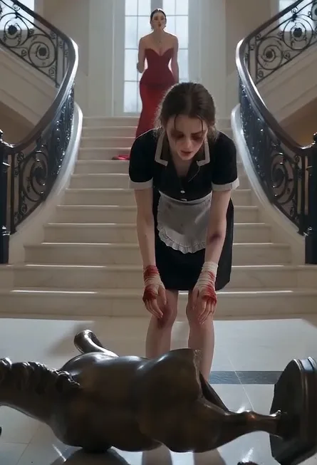 THE MAFIA BOSS SAW VANESSA’S FACE LOSE COLOR THE MOMENT A BRASS KEY FELL FROM HIS FATHER’S BROKEN STATUE
