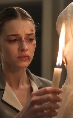 THE MAFIA BOSS LOOKED FROM LUCY’S BRUISED FACE TO THE HIDDEN ENVELOPE AND KNEW THE TWO WERE CONNECTED
