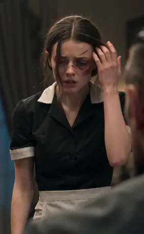 THE MAFIA BOSS ASKED HIS MAID TO MOVE HER HAIR AND DISCOVERED WHY SHE HAD BEEN SERVING DINNER WITH HER FACE TURNED AWAY