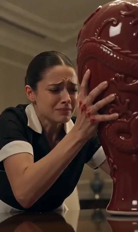 THE MAFIA BOSS TURNED AND FOUND HIS BLEEDING MAID HOLDING UP A FALLING SEVEN FOOT DRAGON VASE WITH BOTH CUT HANDS