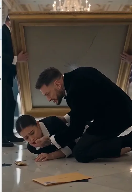THE MAFIA BOSS ASKED WHY SOPHIE HAD BEEN FORCED TO COVER THE HIDDEN PANEL IF THE ENVELOPE DID NOT MATTER