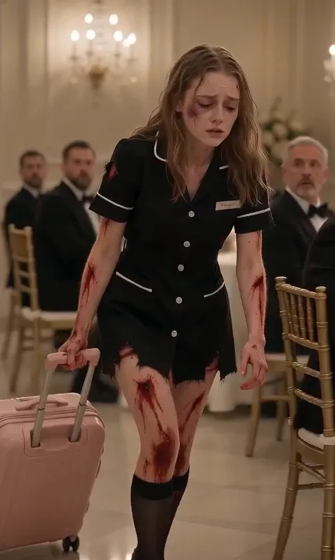 THE MAFIA BOSS WATCHED HIS MAID'S TORN STOCKINGS DARKEN WITH BLOOD, BUT THE STUFFED RABBIT INSIDE HIS DAUGHTER'S SUITCASE MADE HIM STOP SMILING.