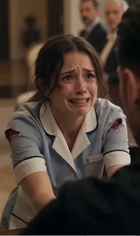 THE MAFIA BOSS HAD SPENT YEARS SEARCHING FOR THE NURSE WHO SAVED HIS MOTHER FROM A TERRIBLE FIRE, UNTIL A BRUISED HOUSEMAID FELL TO HER KNEES AND BEGGED HIM TO PROTECT THAT VERY WOMAN.