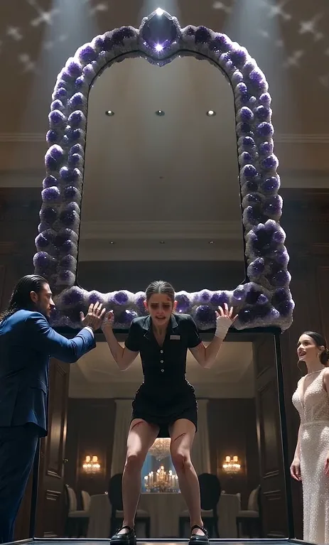THE MAFIA BOSS LOOKED FROM CLAIRE’S CUTS TO THE HIDDEN KEY CARD AND REALIZED THE TWO WERE CONNECTED