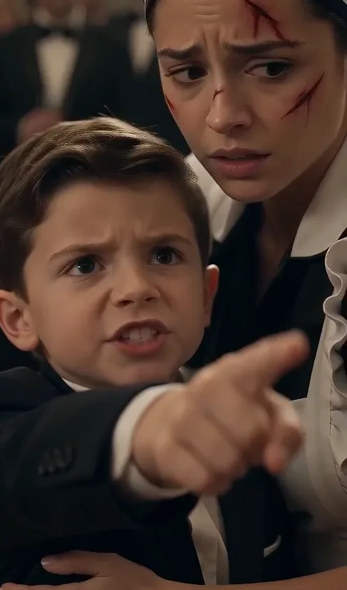 THE MAFIA BOSS WATCHED HIS SON POINT TOWARD A GOLD STAR ON HIS CHAMPAGNE GLASS, BUT WHEN HE NOTICED THE MARKING, HE FROZE.