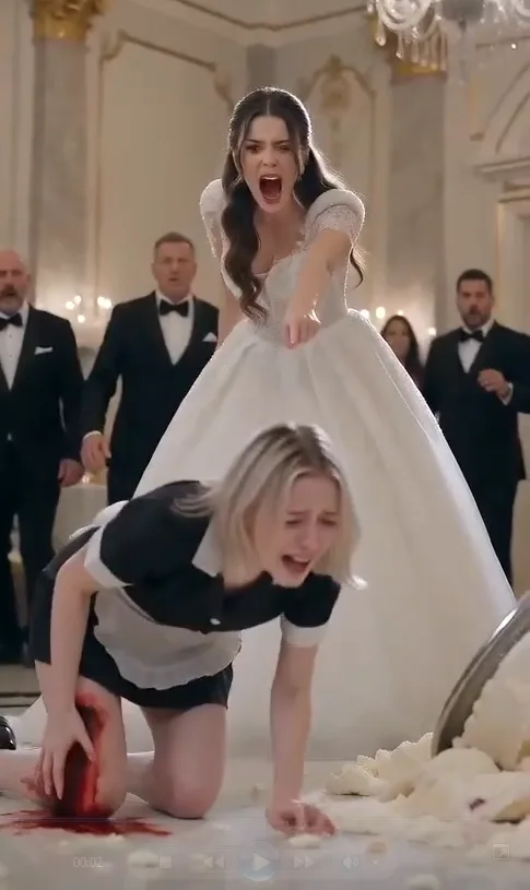 THE MAFIA BOSS'S FIANCÉE CLAIMED EMILY HAD RUINED THEIR WEDDING, BUT WHEN THE GARAGE VIDEO APPEARED ON THE BALLROOM SCREEN, HER SMILE DISAPPEARED.