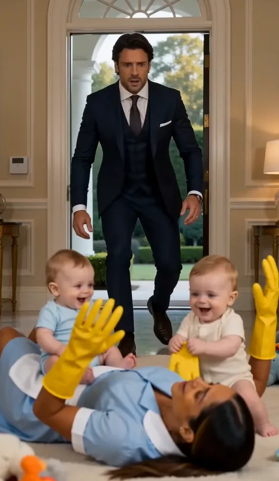 THE MAFIA BOSS'S HOUSEKEEPER ORDERED HIS NANNY TO LEAVE TWO CRYING BABIES ALONE IN THEIR NURSERY—BUT WHEN HE HEARD HER THREAT ON VIDEO, HIS FACE LOST ALL COLOR.