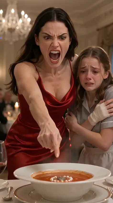 THE MAFIA BOSS'S FIANCÉE DEMANDED HIS INJURED MAID BE FIRED FOR RUINING AN ANTIQUE NECKLACE—BUT WHEN HIS DAUGHTER REVEALED GRANDMA'S PROMISE, EVERYTHING CHANGED.