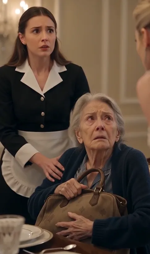 THE MAFIA BOSS'S FIANCÉE ORDERED HER OWN 73 YEAR OLD MOTHER TO LEAVE THROUGH THE SERVANTS' ENTRANCE, BUT WHEN HIS MAID REFUSED TO ABANDON THE WOMAN, A SHOCKING FAMILY SECRET EMERGED.