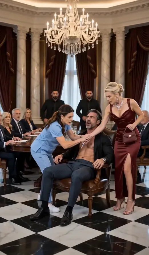 THE MAFIA BOSS WAS TOO WEAK TO STAND WHEN HIS BEAUTIFUL NURSE INTERCEPTED HIS FIANCÉE'S INJECTION—BUT WHEN HE DISCOVERED A SECRET PETITION TO CONTROL HIS COMPANY, HE STOPPED BREATHING.