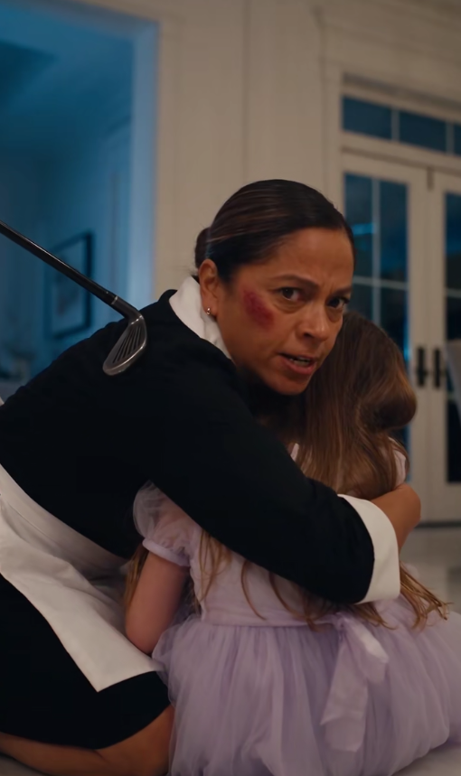 SHE TOOK THE BLOW FOR HIS DAUGHTER