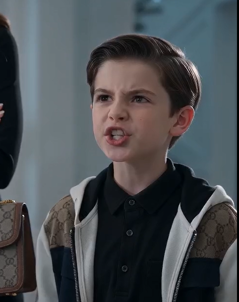 HIS MOTHER TAUGHT HIM TO LOOK DOWN ON THE MAID