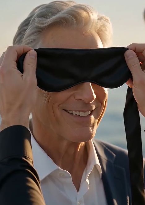 HE BLINDFOLDED HIS FATHER AT THE EDGE OF THE YACHT—THEN EVERYTHING CHANGED