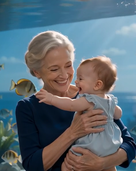 THE BABY TOUCHED THE AQUARIUM—THEN HER LEGS BEGAN TO CHANGE