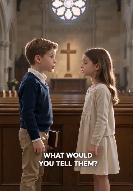 THE CATHOLIC GIRL TRIED TO CONVINCE HIM—UNTIL HE ASKED ONE INNOCENT QUESTION
