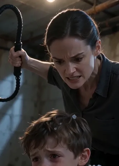 Mother Said Nothing Was Wrong—Seconds Later, Her Son’s Cry From the Basement Changed Everything