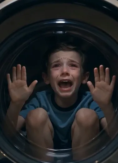 A Father Found His Son Crying Behind the Glass of a Washing Machine—What He Uncovered Next Was Far Bigger Than One Cruel Punishment