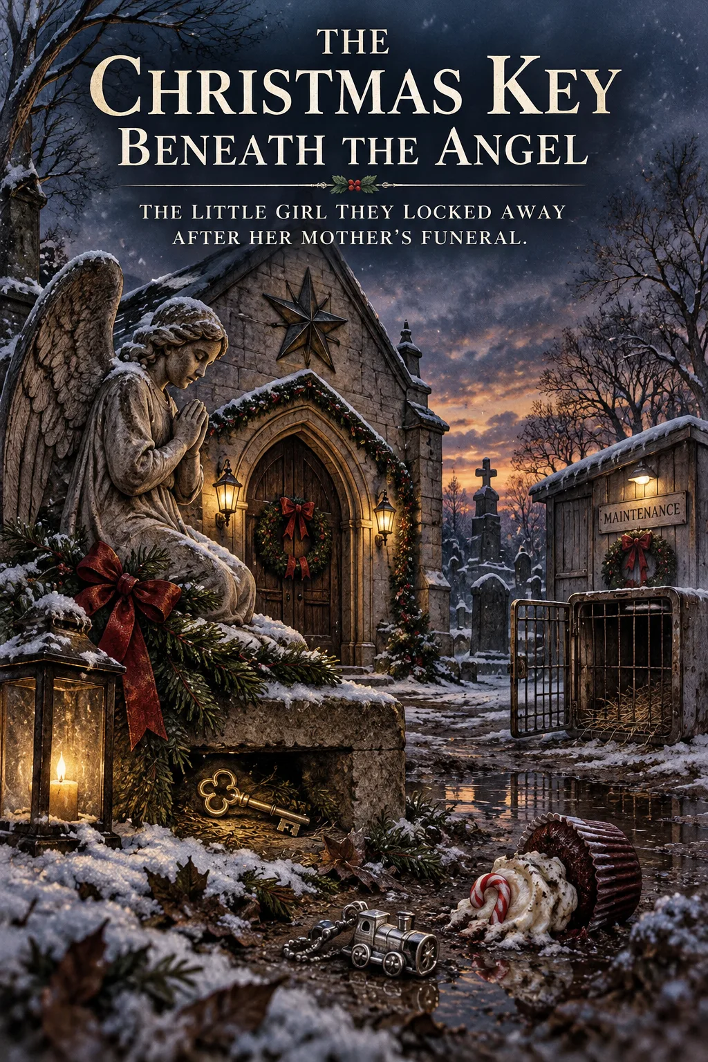 THE CHRISTMAS KEY BENEATH THE ANGEL: THE LITTLE GIRL THEY LOCKED AWAY AFTER HER MOTHER'S FUNERAL