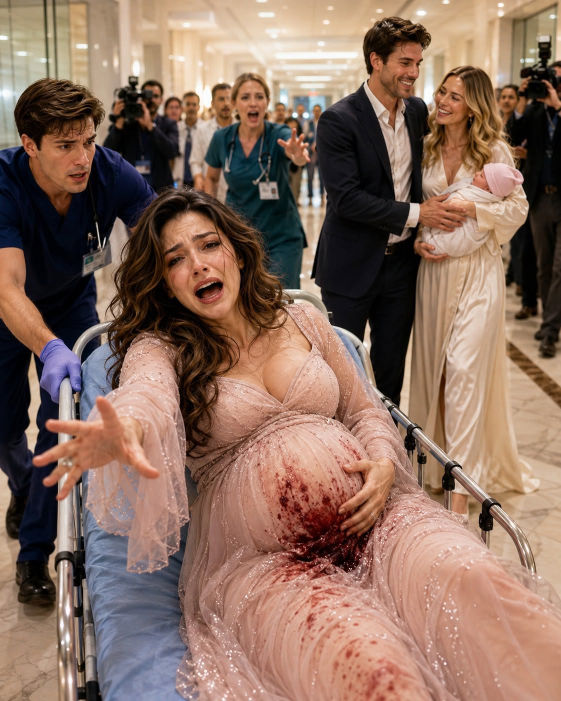HE LEFT ME BLEEDING FOR HIS EX’S BABY—THEN ONE NURSE DESTROYED HIS  PERFECT FAMILY