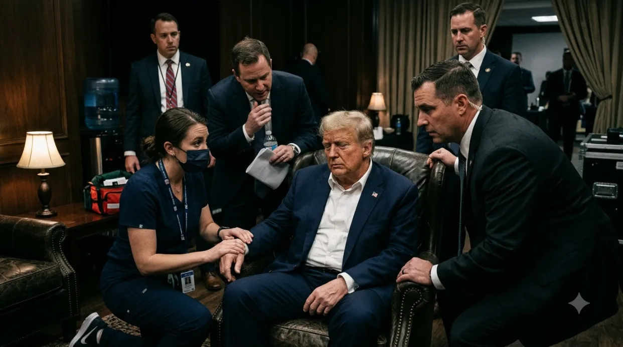 THE ULTIMATE MEDICAL APOCALYPSE: Gross Internet Rumors and Radical Online Doctors Spark Global Frenzy Over President Trump’s Health as Airforce One Preps for High-Stakes International Flight Post-9/11!