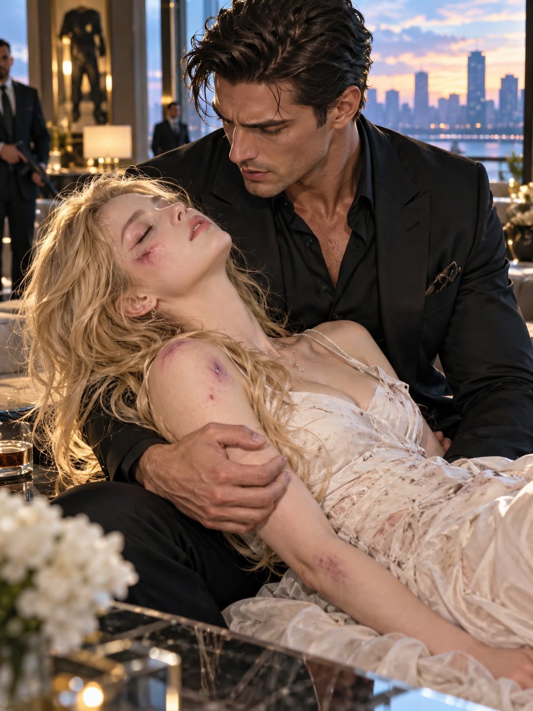 THE MAFIA BOSS SAW THE BRUISES ON HER NECK—THEN THE DETECTIVE WHO PUT THEM THERE WALKED INTO HIS PENTHOUSE