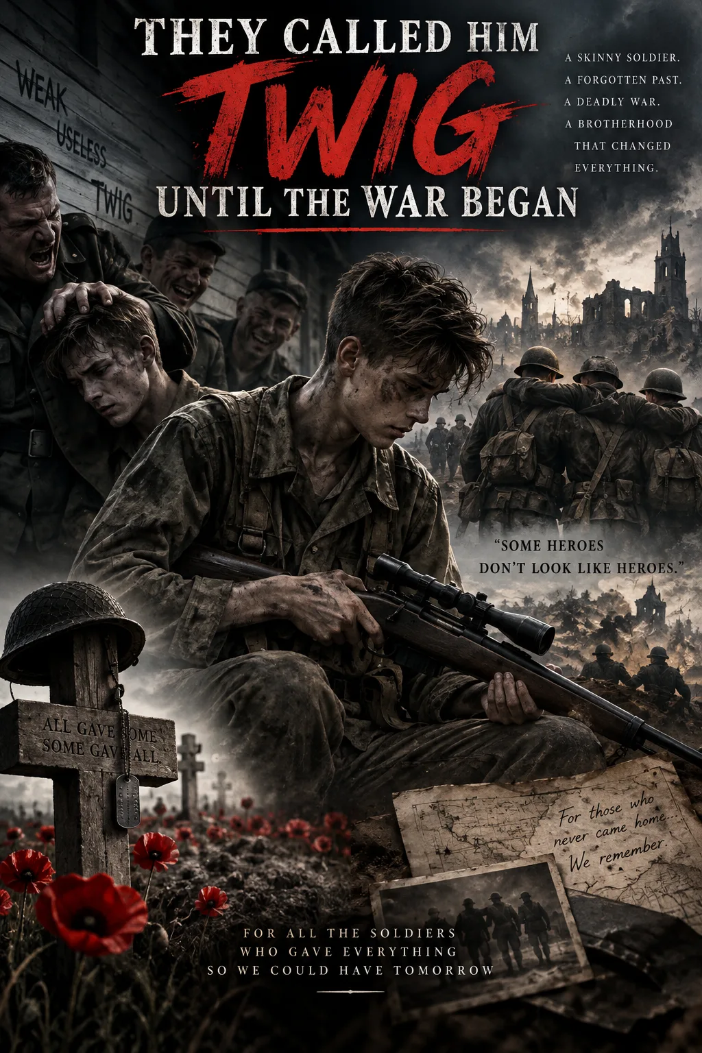 THEY CALLED HIM TWIG UNTIL THE WAR BEGAN - A World War II Historical Fiction Novel