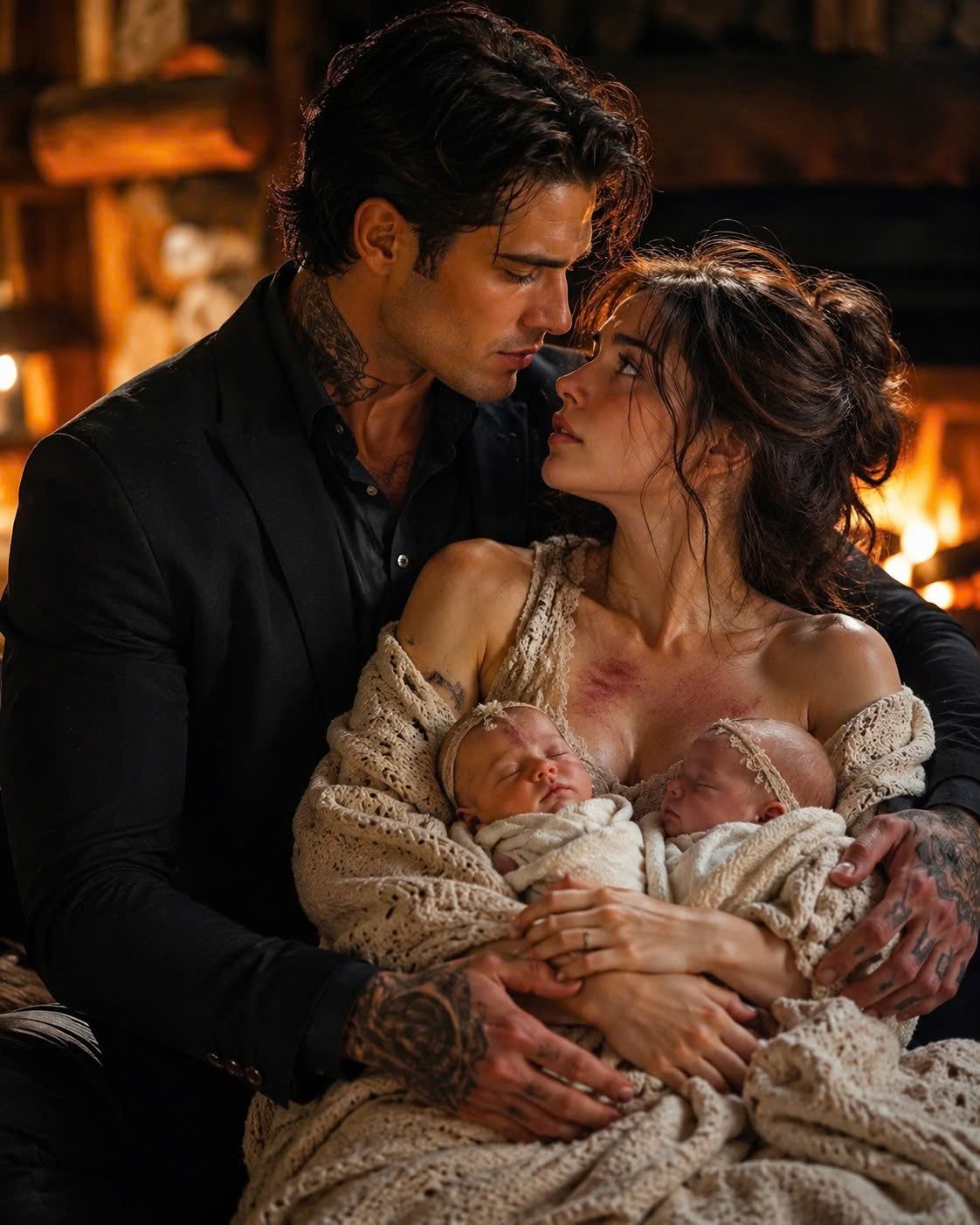 THE DAUGHTERS HE THREW INTO WINTER