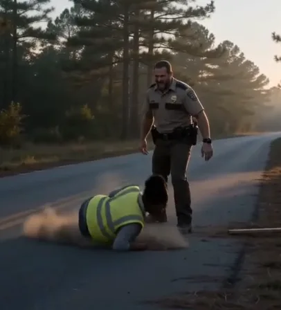 THEY SHOVED A PREGNANT BLACK WOMAN INTO THE DIRT—THEN ELEVEN BIKERS SAW WHAT WAS COMING OVER THE BRIDGE