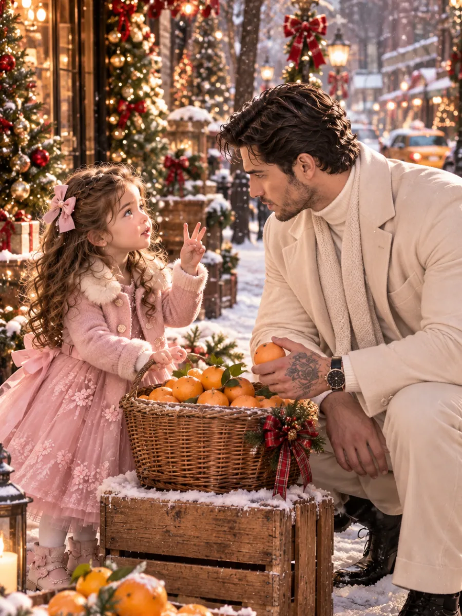 HE BOUGHT 34 ORANGES FROM A LITTLE GIRL IN THE SNOW—THEN DISCOVERED THE FAMILY HIS MOTHER HAD HIDDEN FOR SEVEN YEARS
