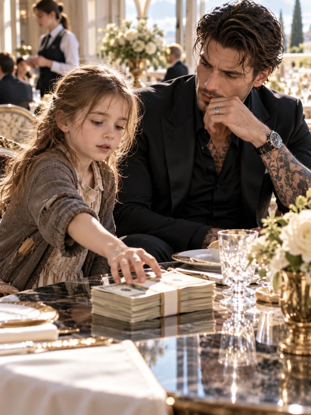 The Mafia Boss Left $10,000 on the Table — Then a Poor Little Girl Did the Unthinkable!