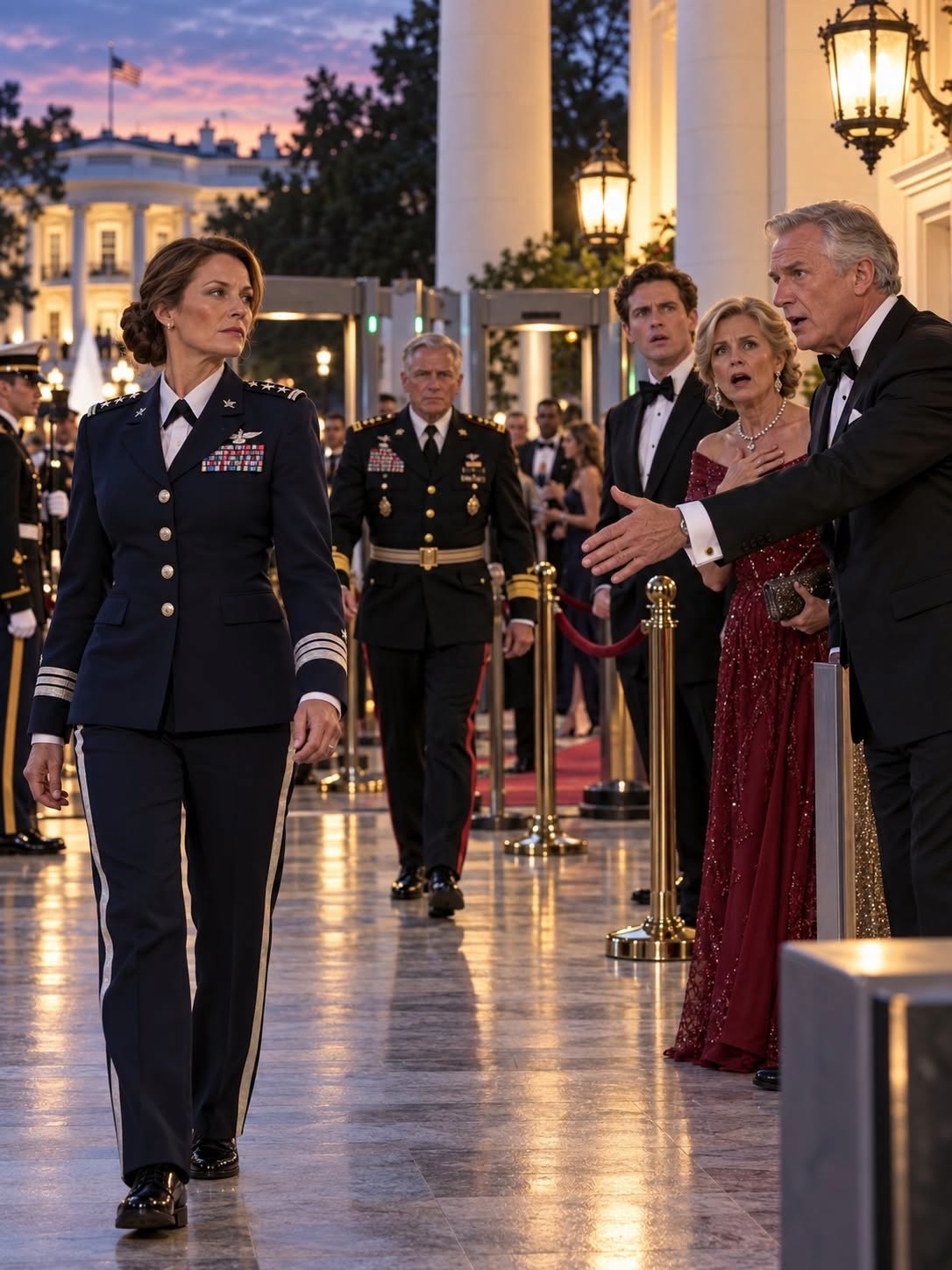 MY BILLIONAIRE FATHER CALLED ME A MALL COP AT THE WHITE HOUSE—THEN A FOUR-STAR GENERAL SALUTED ME