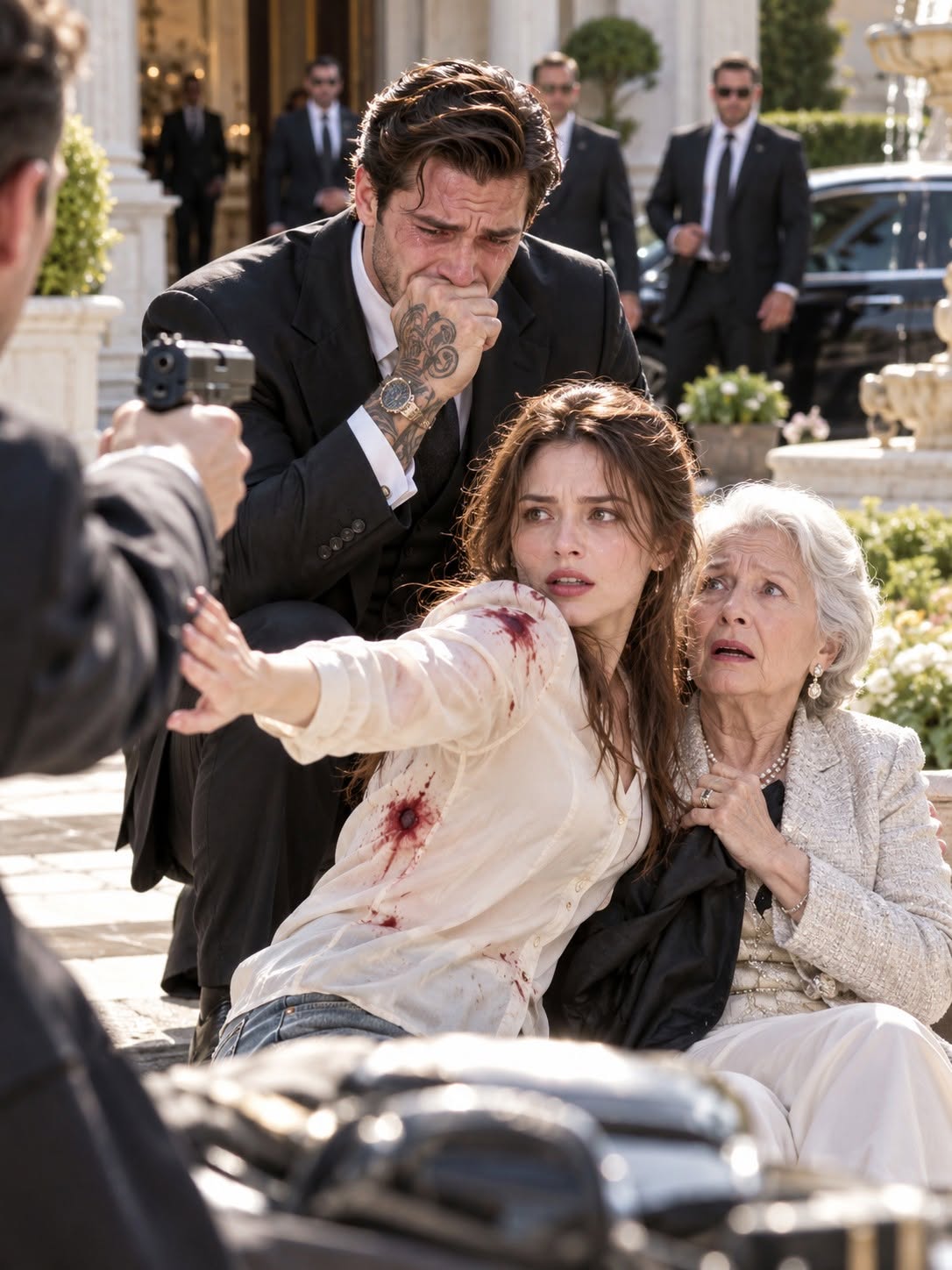 She Shielded His Mother From the Gunman—The Mafia Boss Broke Down in Front of Everyone