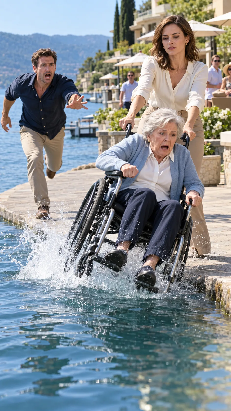 I Watched My New Wife Roll My Paralyzed Mother Into the Lake—Then the Resort Manager Told Me She’d Asked Which Dock Had No Cameras